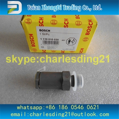 China La válvula original y nueva 1110010020 de Bosch de CARBURANTE de la presión de la válvula limitadora de presión de descarga hizo en ALEMANIA proveedor
