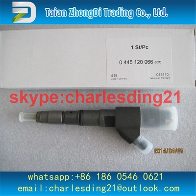 China inyector común original y nuevo 0445120066 del bosch del carril proveedor