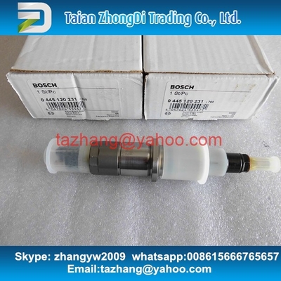 China BOSCH 0 inyectores comunes auténticos 0445120059, 0445120231, 4945969, 3976372, 5263262 del carril 445 120 231 proveedor