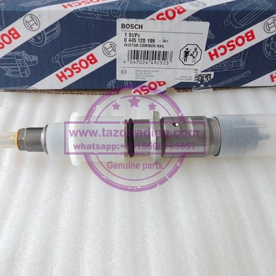 China BOSCH 0 445 120 199 auténticos y nuevo inyector común del carril 0445120199/0 445 120 199 para Cummins 4994541 proveedor
