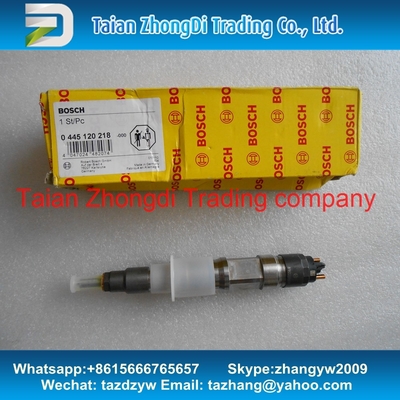 China Inyector común auténtico y nuevo 0445120218 de BOSCH del carril 0445120030 para el HOMBRE 51101006125 51101006032 proveedor