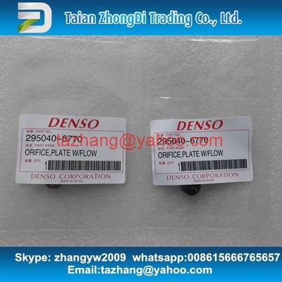 China ORIFICIO original auténtico de DENSO, PLACA W/FLOW, placa 295040-6770 de la válvula de D ENSO proveedor