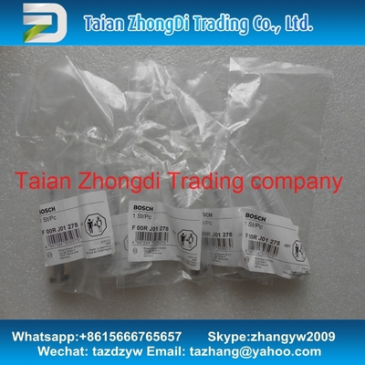 China Válvula común F00RJ01278, F 00R J01 278 del inyector del carril de BOSCH proveedor