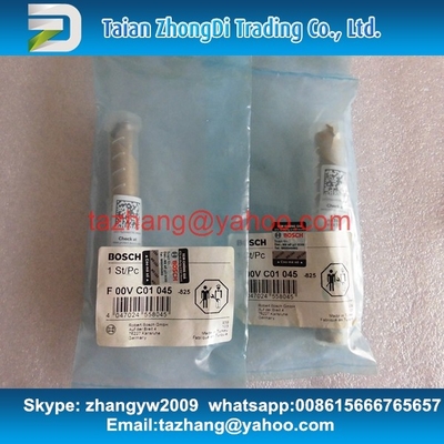 China Válvula común auténtica y a estrenar F00VC01045, F 00V C01 045 de BOSCH del carril del inyector proveedor
