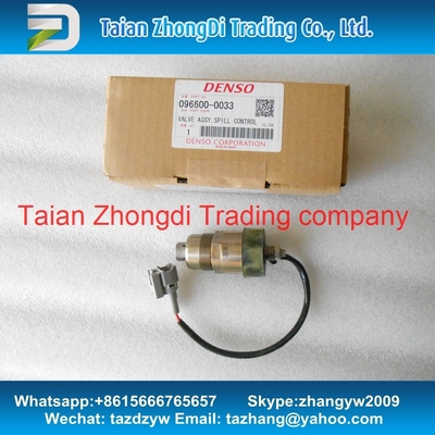 China Montaje original y nuevo de DENSO de la válvula, válvula electromagnética de la válvula de control del derramamiento 096600-0033 proveedor