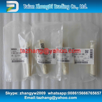 China Válvula común auténtica y nueva F00VC01356 de BOSCH del carril del inyector para 0445110307 proveedor