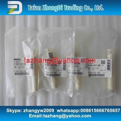 China Válvula común auténtica y nueva F00VC01356 de BOSCH del carril del inyector para 0445110307 proveedor