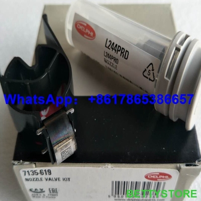 China Equipos de reparación auténticos de DELPHI 7135-619 (incluya la boca L244PRD + la válvula 28278897) equipos de la revisión 7135 619, 7135619 proveedor