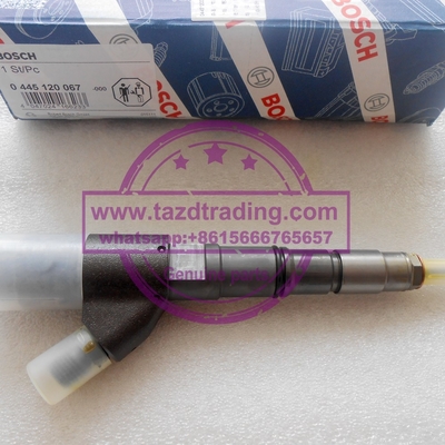 China Inyector común 0445120067, 0 445 120 067, 0445 120 067 del carril de BOSCH proveedor