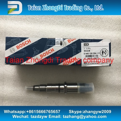 China Inyector común auténtico 0445120304/527293 del carril del INYECTOR de BOSCH 0445120304/0 445 120 304 para el motor 5272937 de la ISLA proveedor