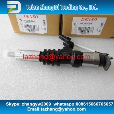 Inyector original y nuevo de Denso de combustible 095000-6860, 095000-6861 para MITSUBISHI 6M60T ME304627, ME307086 proveedor