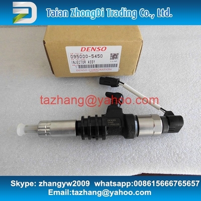 Inyector común auténtico 095000-5450 ME302143 del carril de Denso para 6M60 7545cc proveedor
