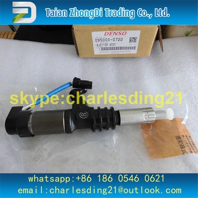 inyector común original y de alta calidad del denso del carril 095000-0722 proveedor