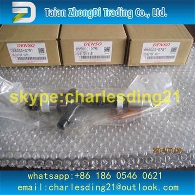 inyector común original y de alta calidad del denso del carril 095000-0751 proveedor