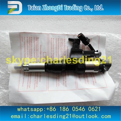 inyector común original y de alta calidad del denso del carril 095000-6593 para Hino J08E proveedor