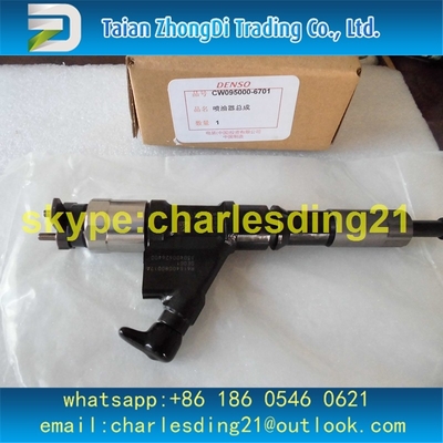 inyector común original y de alta calidad del denso del carril 095000-6700 para el motor W615 proveedor