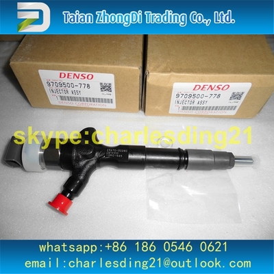 inyector común original y de alta calidad del denso del carril 095000-7781 proveedor
