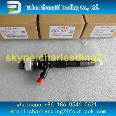 inyector común original y de alta calidad del denso del carril 095000-7800 09500-7801 proveedor