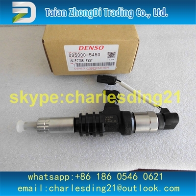 inyector común original y de alta calidad del denso del carril 095000-5450 proveedor