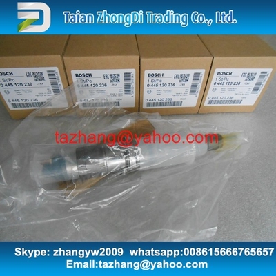 Inyector común auténtico 0445120236, 0445120125, 4939061, 4940170 5263308 del carril de BOSCH, proveedor
