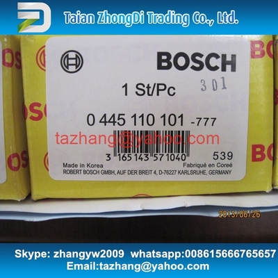 Inyector común auténtico y nuevo 0445110101, 0445110064 de Bosch del carril para 33800-27000 proveedor
