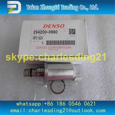 Válvula original 294200-0660 de la válvula de control de la succión de Denso SCV CON BUEN PRECIO proveedor