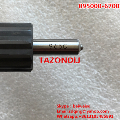 Inyector común del carril de Denso 095000-6700 para las piezas del motor del camión de HOWO proveedor