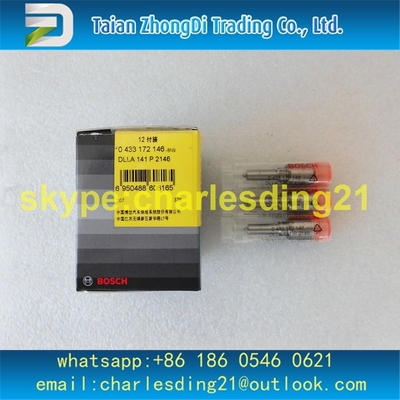 Boca común original y nueva DLLA141P2146 0433172146 de Bosch del carril de la inyección para el INYECTOR 0445120134 proveedor