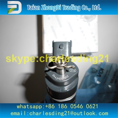 Inyector común original y nuevo 0445120002 de Bosch del carril de combustible para IVECO 500313105 proveedor