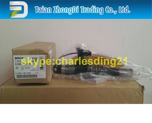 Inyector común original y nuevo 0445120006 de Bosch del carril de combustible para Mitsubishi 6M70 ME3 proveedor