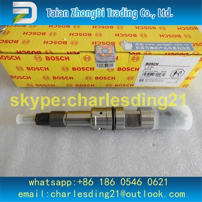 Inyector común original y nuevo 0445120086 de Bosch del carril de combustible proveedor