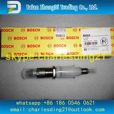 Inyector común original y nuevo 0445120121 de Bosch del carril de combustible proveedor