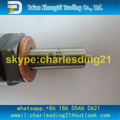 Inyector común original y nuevo 0445120123 de Bosch del carril de combustible proveedor