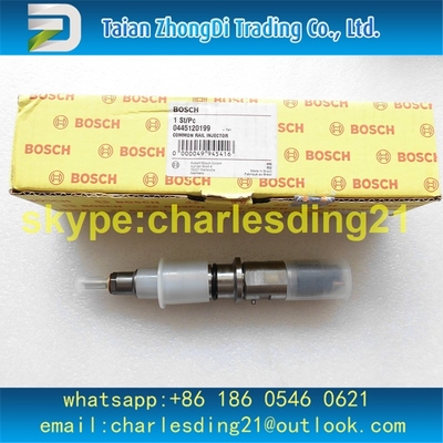 Inyector común original y nuevo 0445120199 de Bosch del carril de combustible con buena calidad y buen precio proveedor