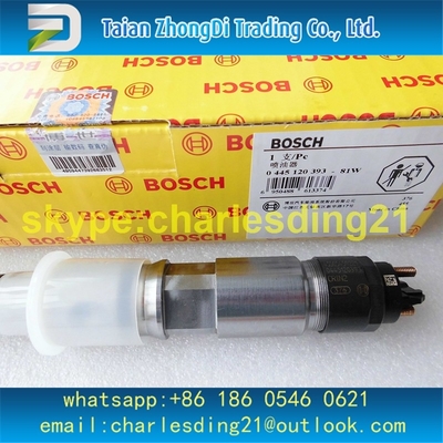 Inyector común original y nuevo 0445120393 de Bosch del carril de combustible con buena calidad y buen precio proveedor
