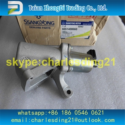 Válvula y junta originales y nuevas 6651400660 de la recirculación de los gases de escape para Ssangyong KYRON proveedor