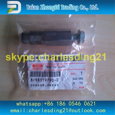 Sensor original y nuevo de ISUZU de 8981197900 presiones para 4HK1 6HK1, 6UZ1 6WG1 8-98119790-0 proveedor