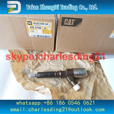 inyector común del carril de la oruga original y nueva 326-4756 para el motor de 312D E320D C4.2 C6 C6.4 proveedor