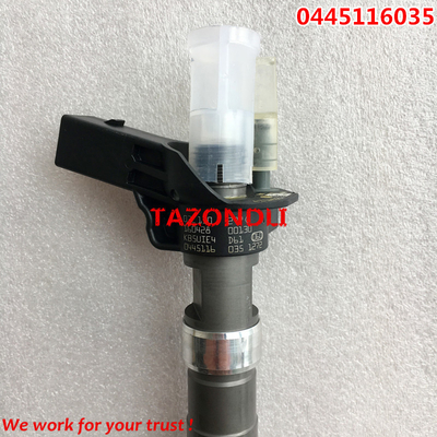 Inyector común auténtico y nuevo 0445116035, 0445116034, 0 445 116 035 0 445 116 034 de BOSCH del carril para VVVW 03L130277C proveedor