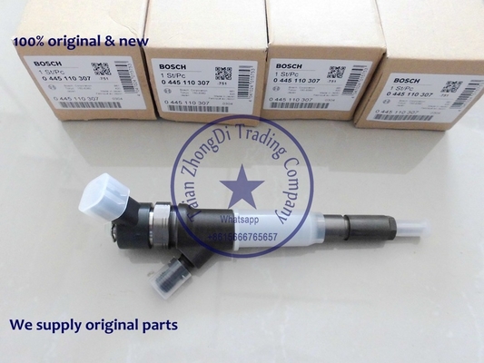 Inyector común 0445110307, 0 445 110 307, 0445 110 307 del carril de BOSCH proveedor