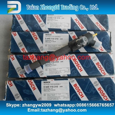 Inyector común 0445110310, 0 445 110 310, 0445 110 310 del carril de BOSCH proveedor
