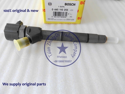 Inyector común 0445110255 del carril de BOSCH, 0 445 110 255 para HYUNDAI y KIA 33800-2A400 proveedor