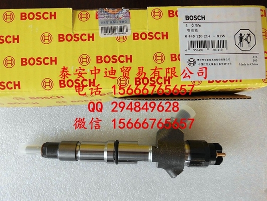 Inyector AUTÉNTICO 0 del carril del campo común del INYECTOR 0445120214 de BOSCH 445 120 214/0445 120 214 proveedor