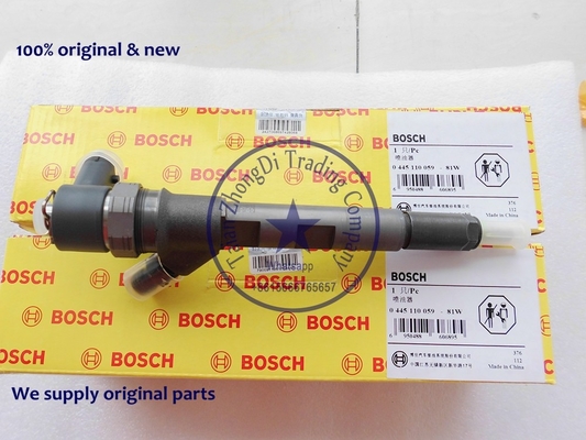 Inyector común 0445110059, 0 445 110 059 del carril de BOSCH proveedor