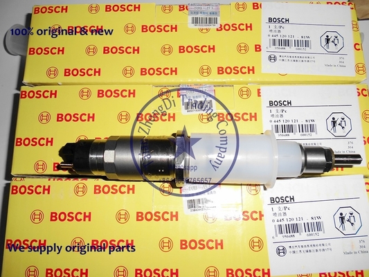 Inyector común del carril de BOSCH 0445120121/4940640 para el motor de la ISLA de Cummins proveedor
