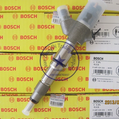 BOSCH 0 inyectores comunes auténticos 0445120224,0445120170 del carril 445 120 224 para WEICHAI WP10 612600080618 proveedor