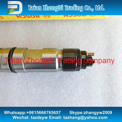 BOSCH 0 445 120 inyector 0445120086,0445120265 del carril de 086 campos comunes para WEICHAI WP12 612630090001 proveedor