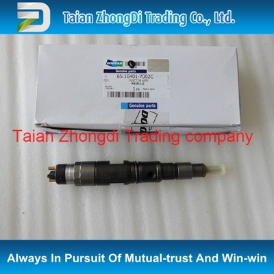 Inyector común auténtico 0445120041 del carril de Bosch para DAEWOO DOOSAN DV11 65.10401-7002C proveedor