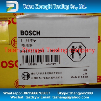 Inyector común original y nuevo 0445110291 de BOSCH del carril para BAW y FAW proveedor