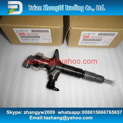 Inyector común del carril de DENSO 095000-6980 para ISUZ 8980116040, 8-98011604-0, 8980116045, 8-98011604-5, 98011604 proveedor